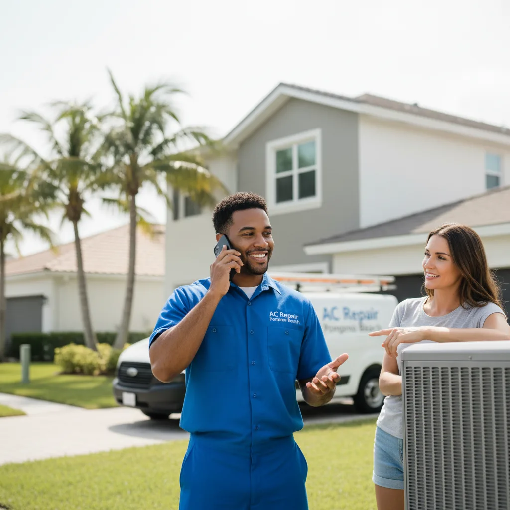 AC Repair Pompano Beach customer support in Moore